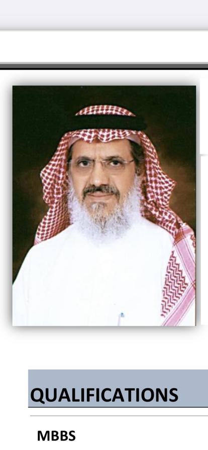 Prof. Fahad Abdullah I Al Zamil